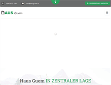 Tablet Screenshot of hausguem.at